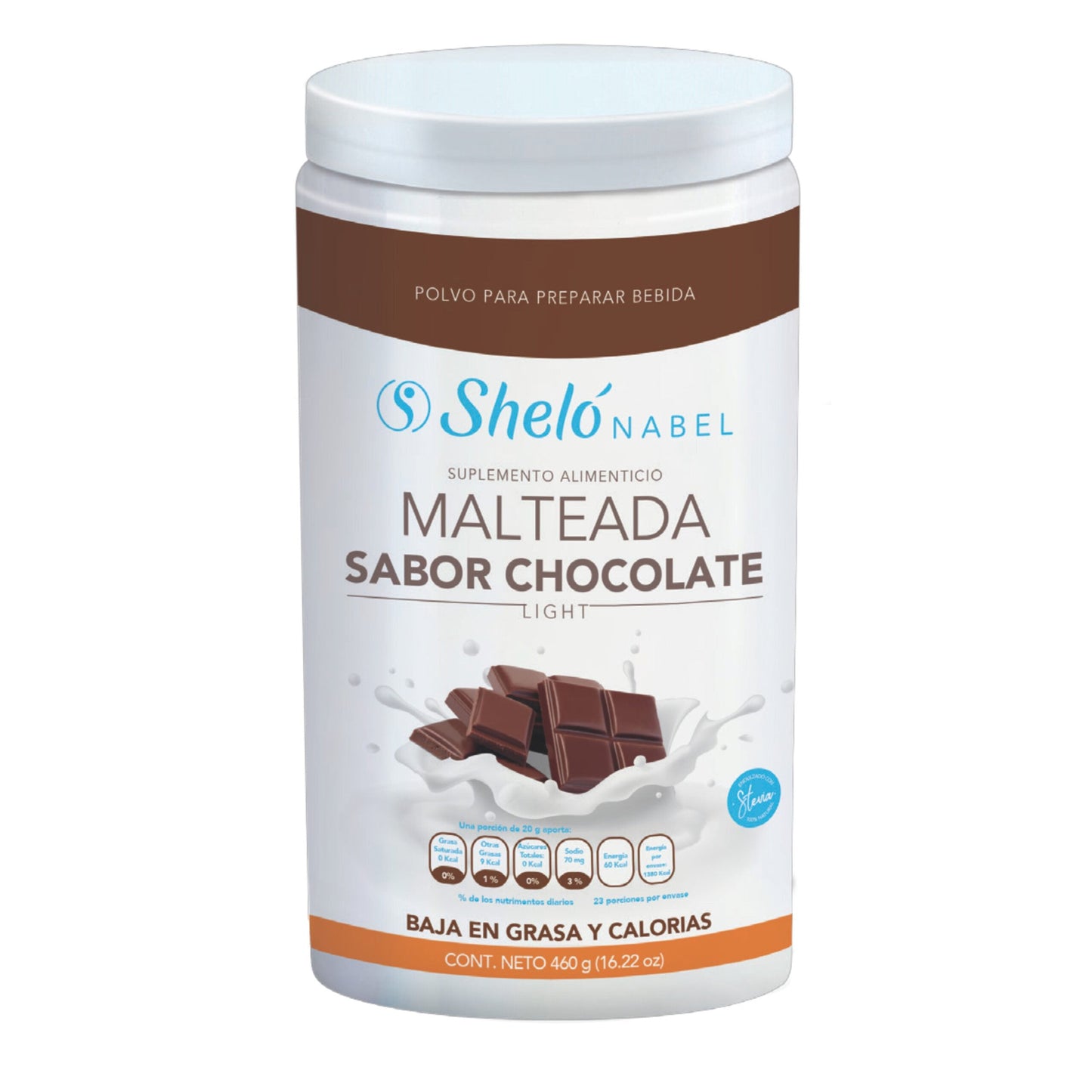 NUTRICIONAL SHAKE POWDER WITH NATURAL COCOA