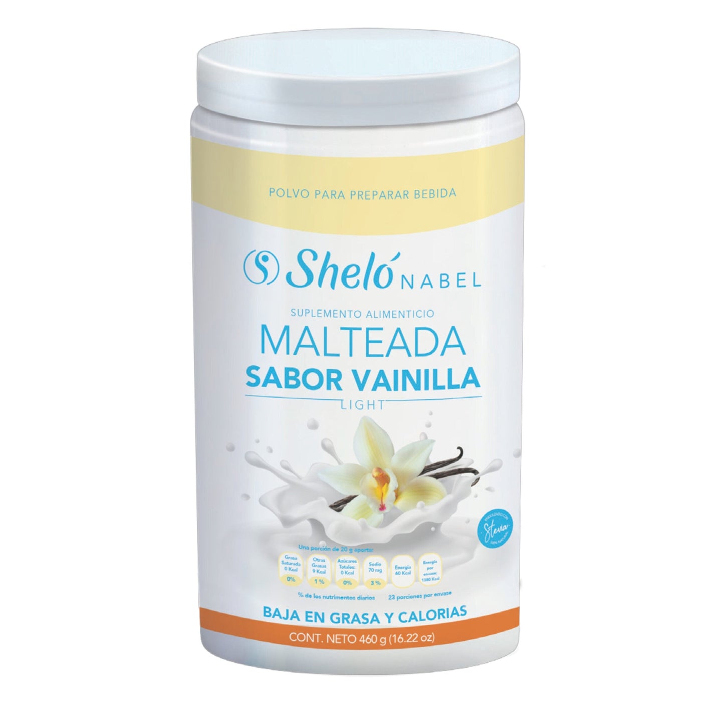 NUTRICIONAL SHAKE POWDER WITH VANILLA
