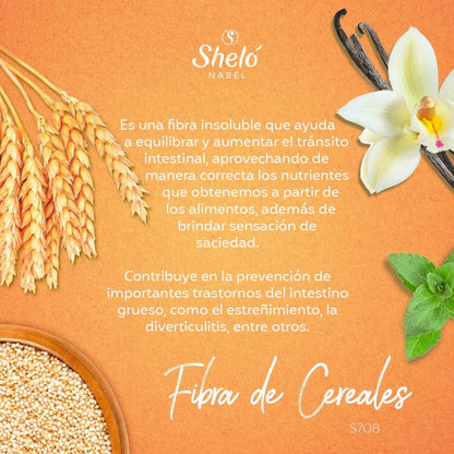 FIBRA DE CEREALES ORGANICA SABOR VAINILLA