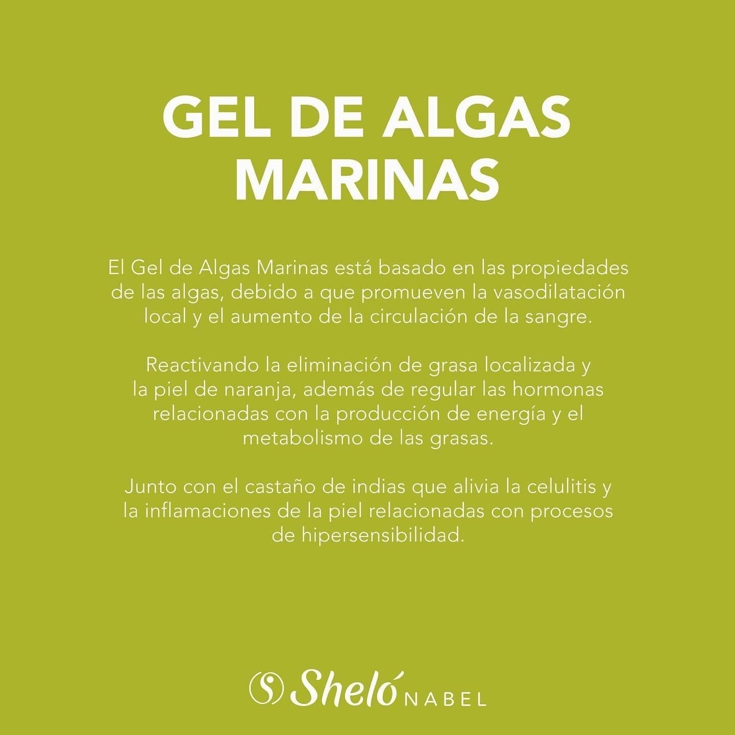 GEL ALGAS MARINAS GEL REAFIRMANTE CORPORAL