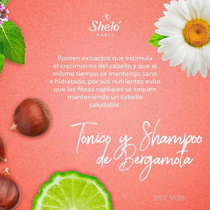 SHAMPOO DE BERGAMOTA CON MINOXIDIL