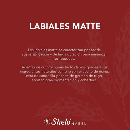 LABIAL NATURAL AMOROSA MATTE