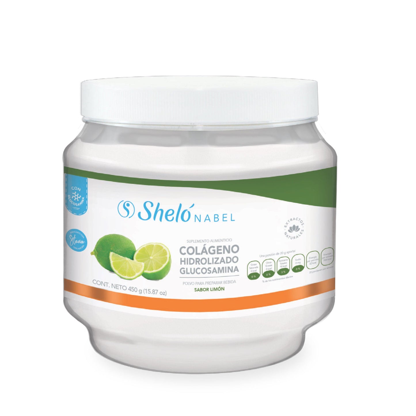 HYDROLYZED COLLAGEN GLUCOSAMINE LEMON FLAVOR