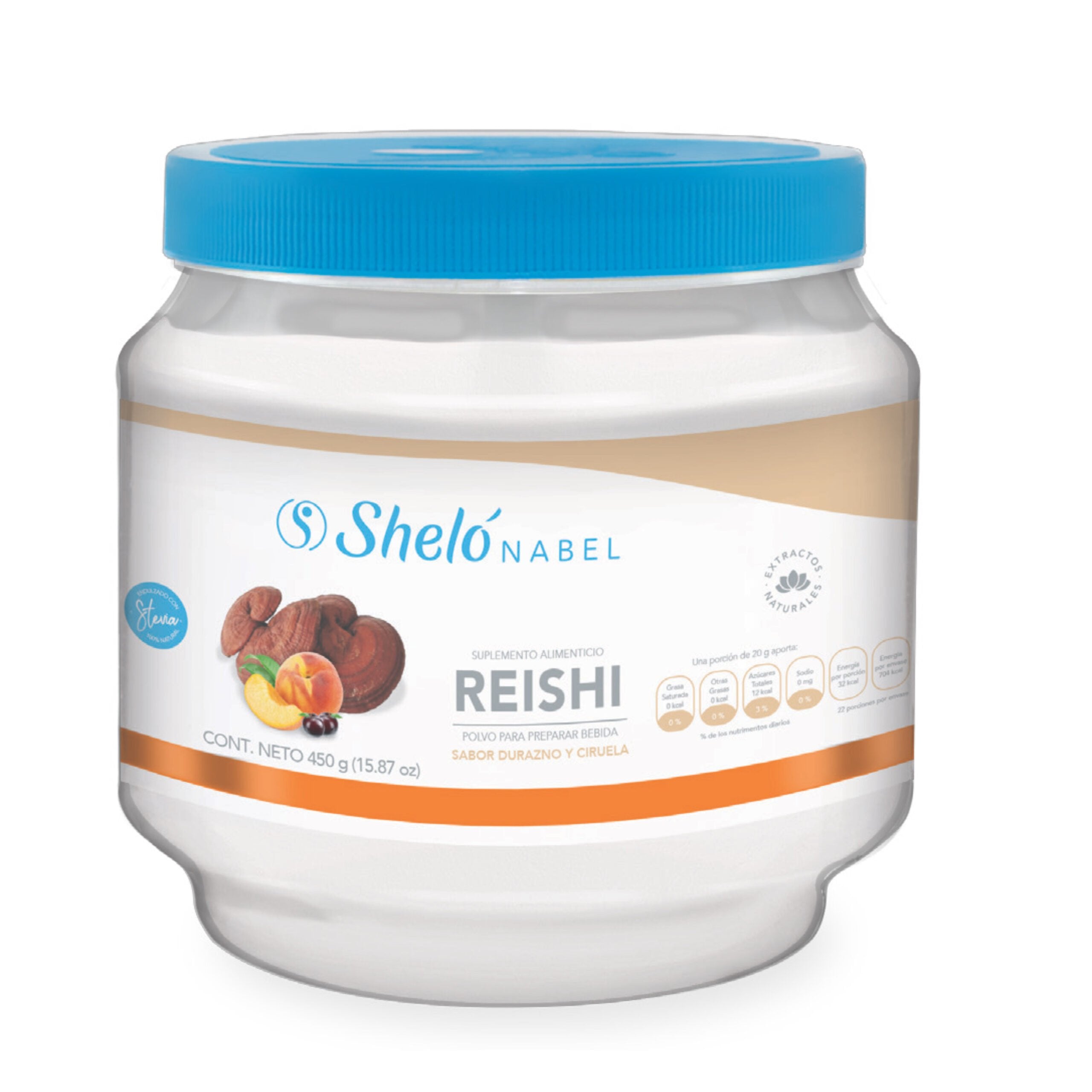 REISHI BEBIDA SABOR DURAZNO Y CIRUELA