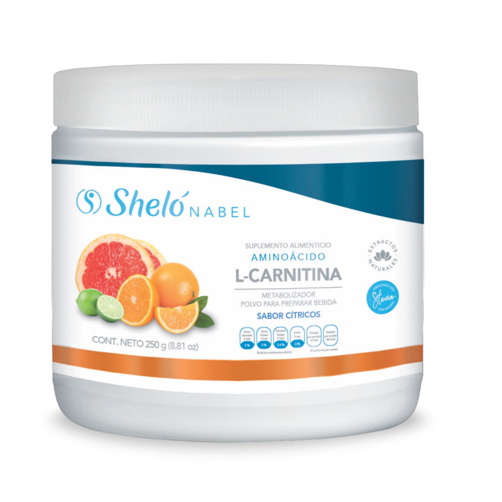 L-CARNITINA SABOR CITRICOS – Shelo Nabel USA